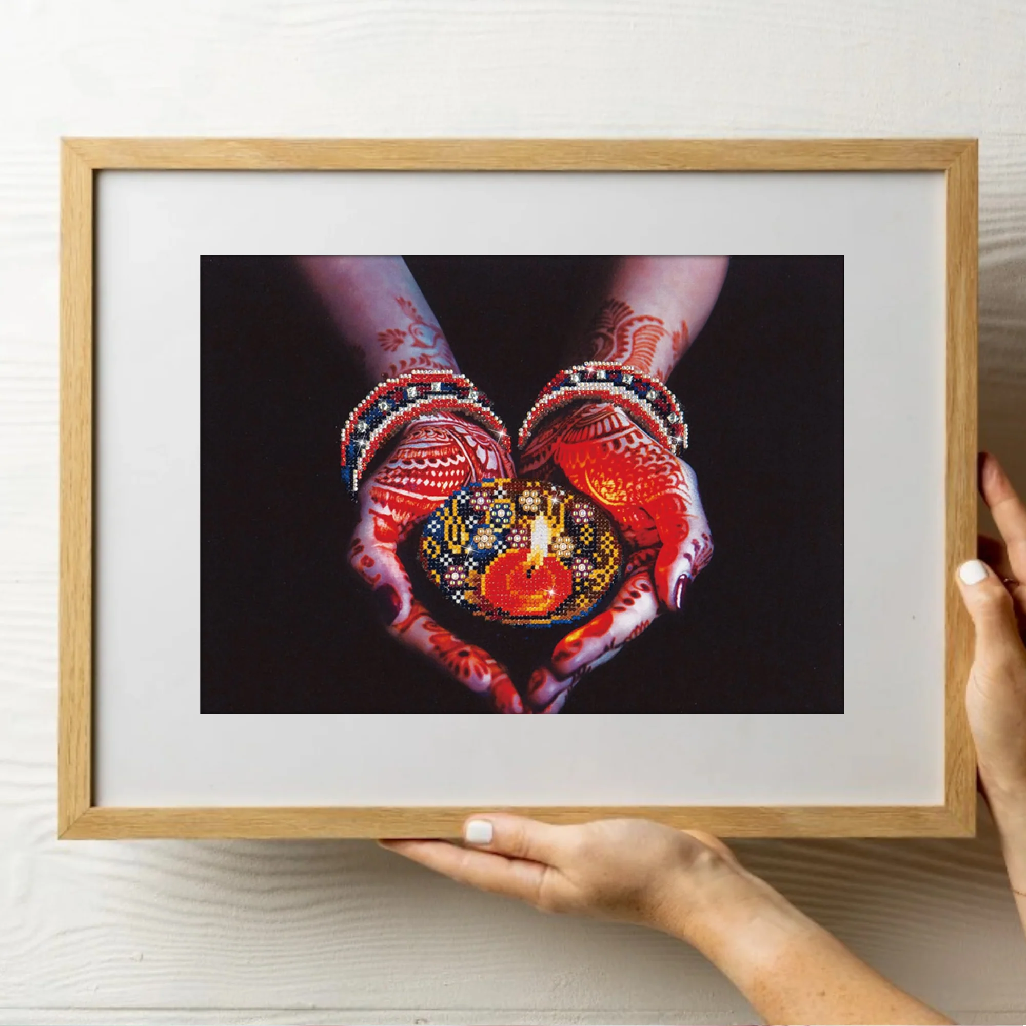 Diamond Dotz Peaceful Offering - 18.0" x 14.0" - Image 2