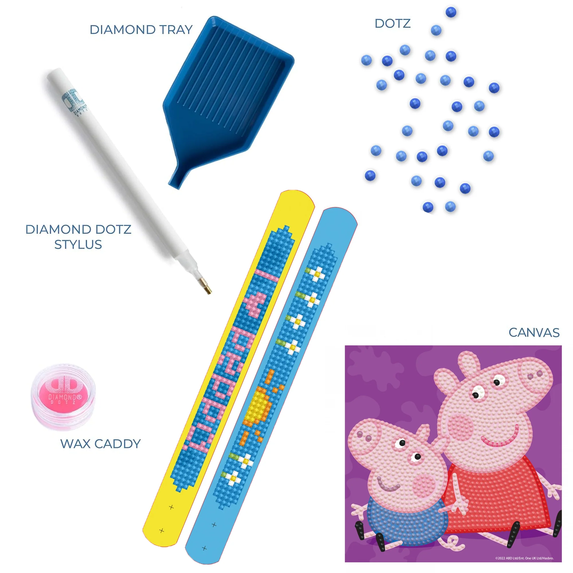 Diamond Dotz DOTZIES Peppa Pig Activity Set Diamond Painting - Image 4