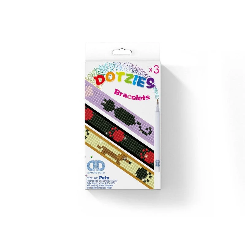 Diamond Dotz DOTZIES Pets Bracelets Diamond Painting - 8.3" x 0.8" - Image 5