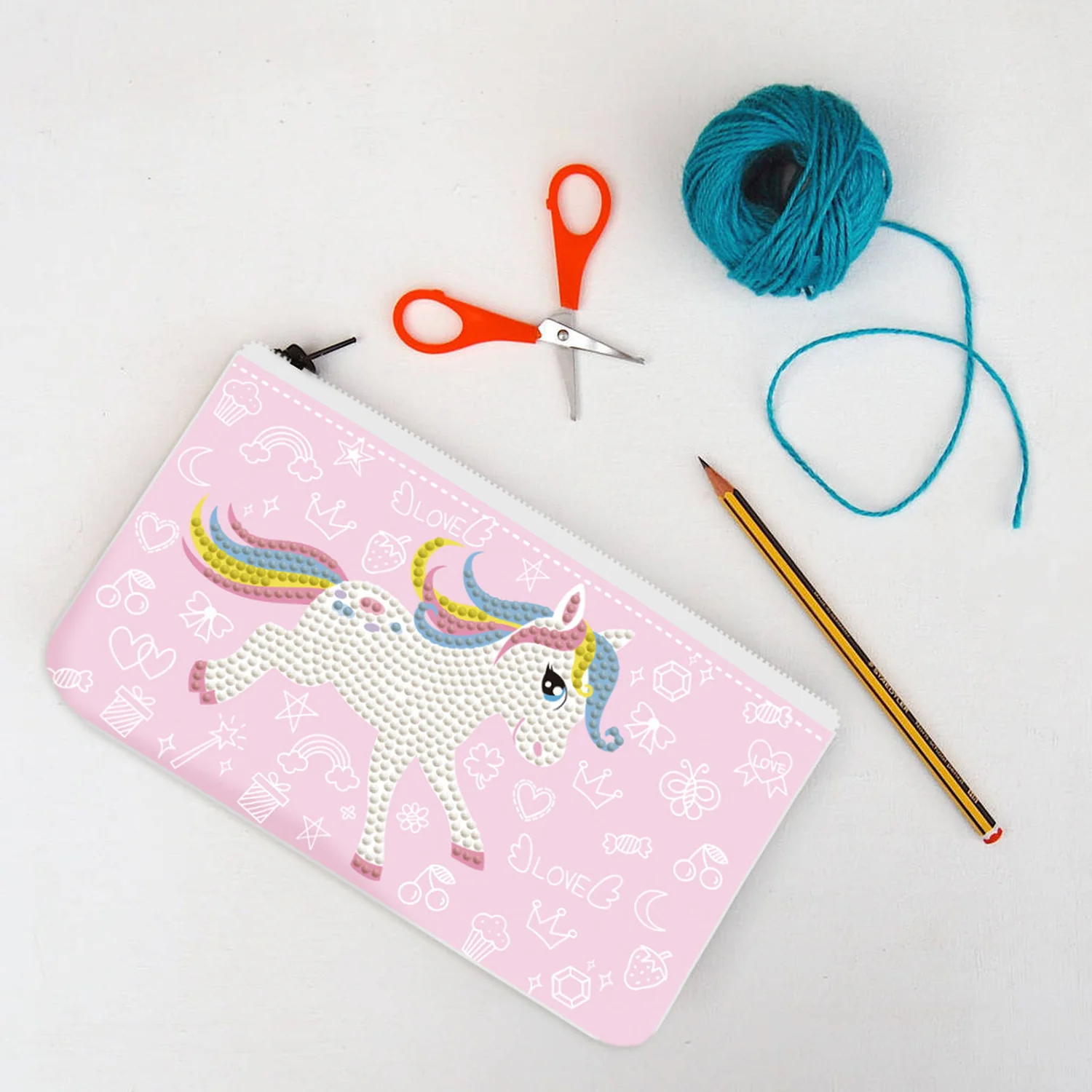 Diamond Dotz DOTZIES PONY FROLIC Diamond Painting - 7.5" x 4.3" - Image 2