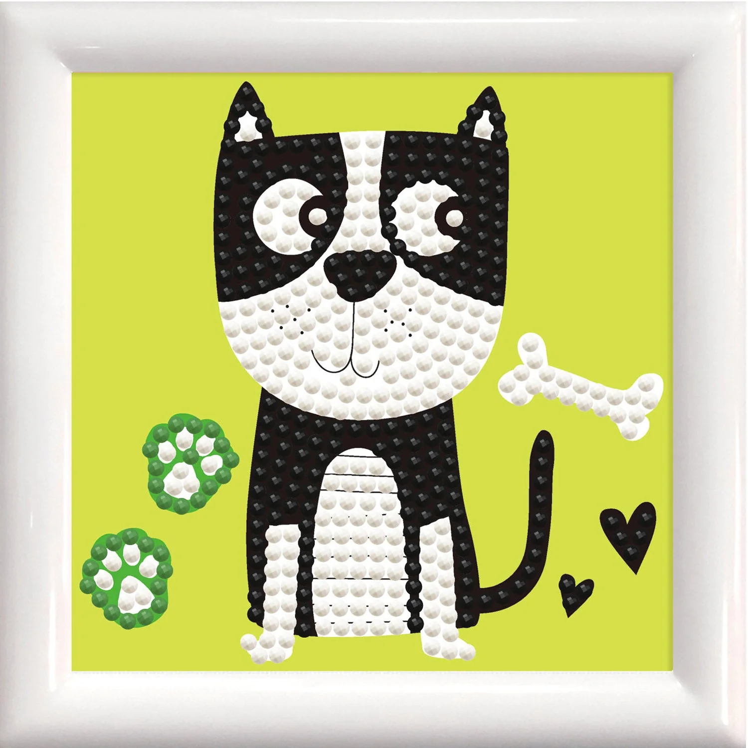 Diamond Dotz Puppy Munch Framed Kit - 4.0" x 4.0" - Image 6