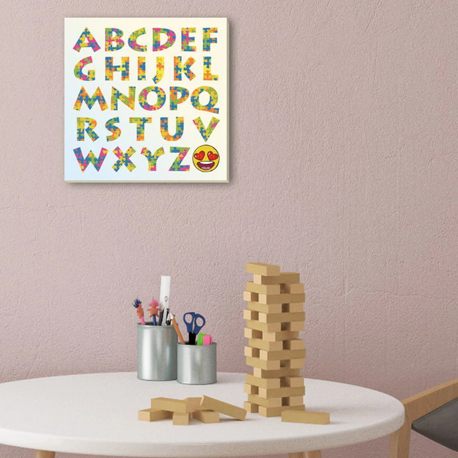 Diamond Dotz Decorative Box Puzzle Alphabet - 11.0" x 11.0" - Image 3