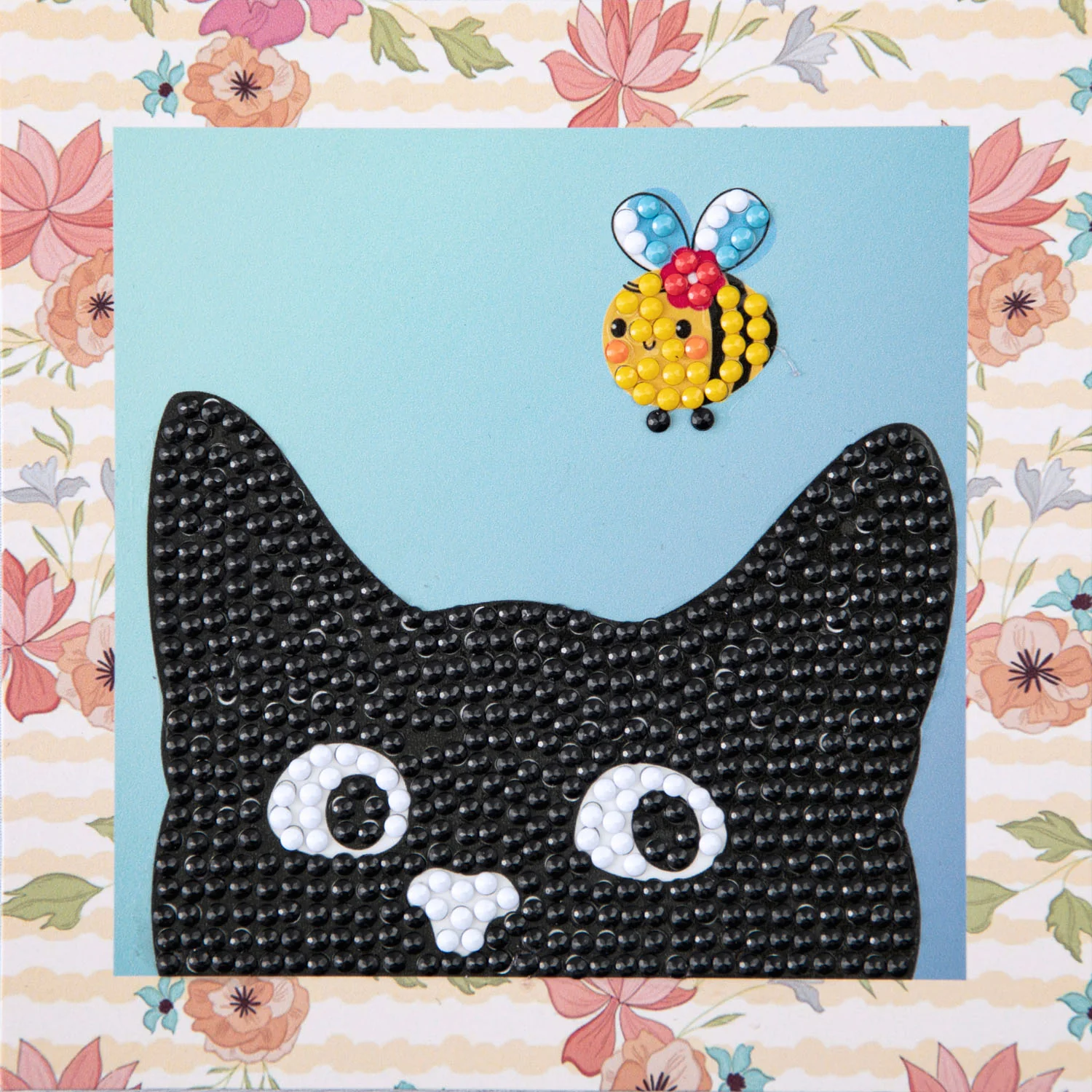 Diamond Dotz DOTZIES Mischievous Diamond Painting - 5.1" x 5.1" - Image 5