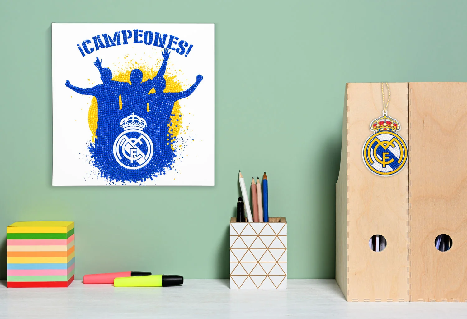 Real Madrid Diamond Dotting Activity Kit - Image 3