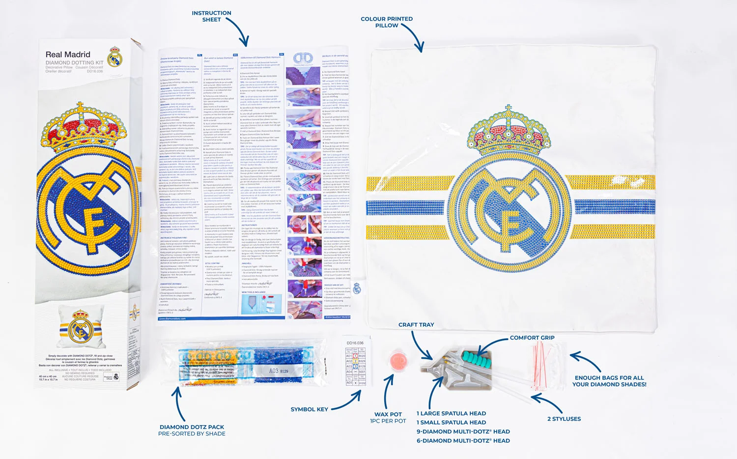 Real Madrid Decorative Pillow - Image 3