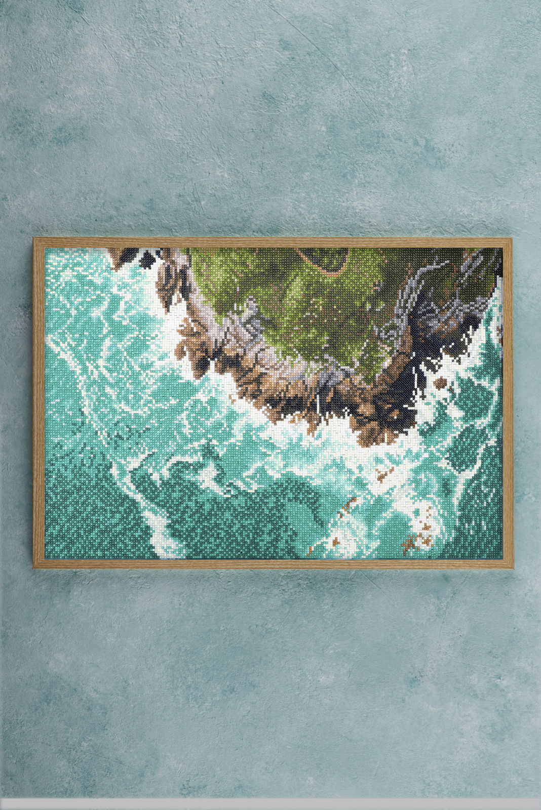 Diamond Dotz Rocky Coast - 20.5" x 13.8" - Image 2