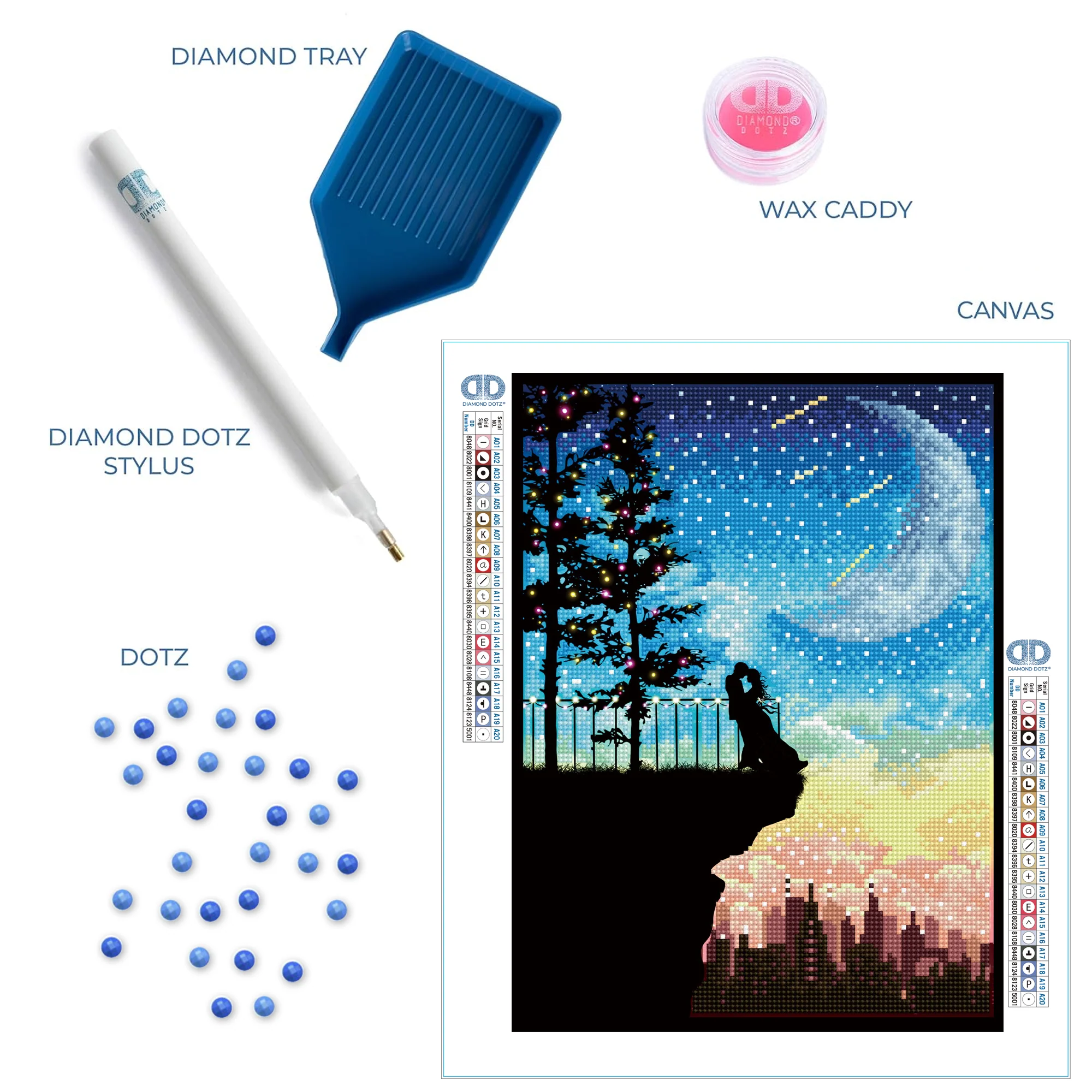 Diamond Dotz Romantic Heights - 11.8" x 15.8" - Image 5