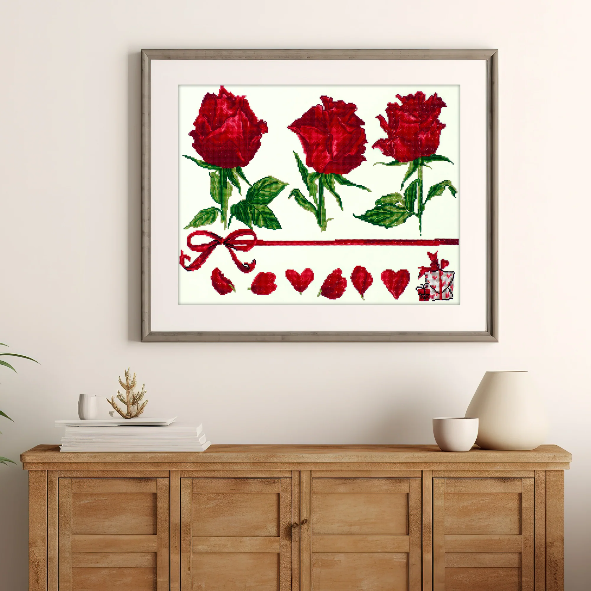 Diamond Dotz Rose Gift - 26.4" x 20.5" - Image 2