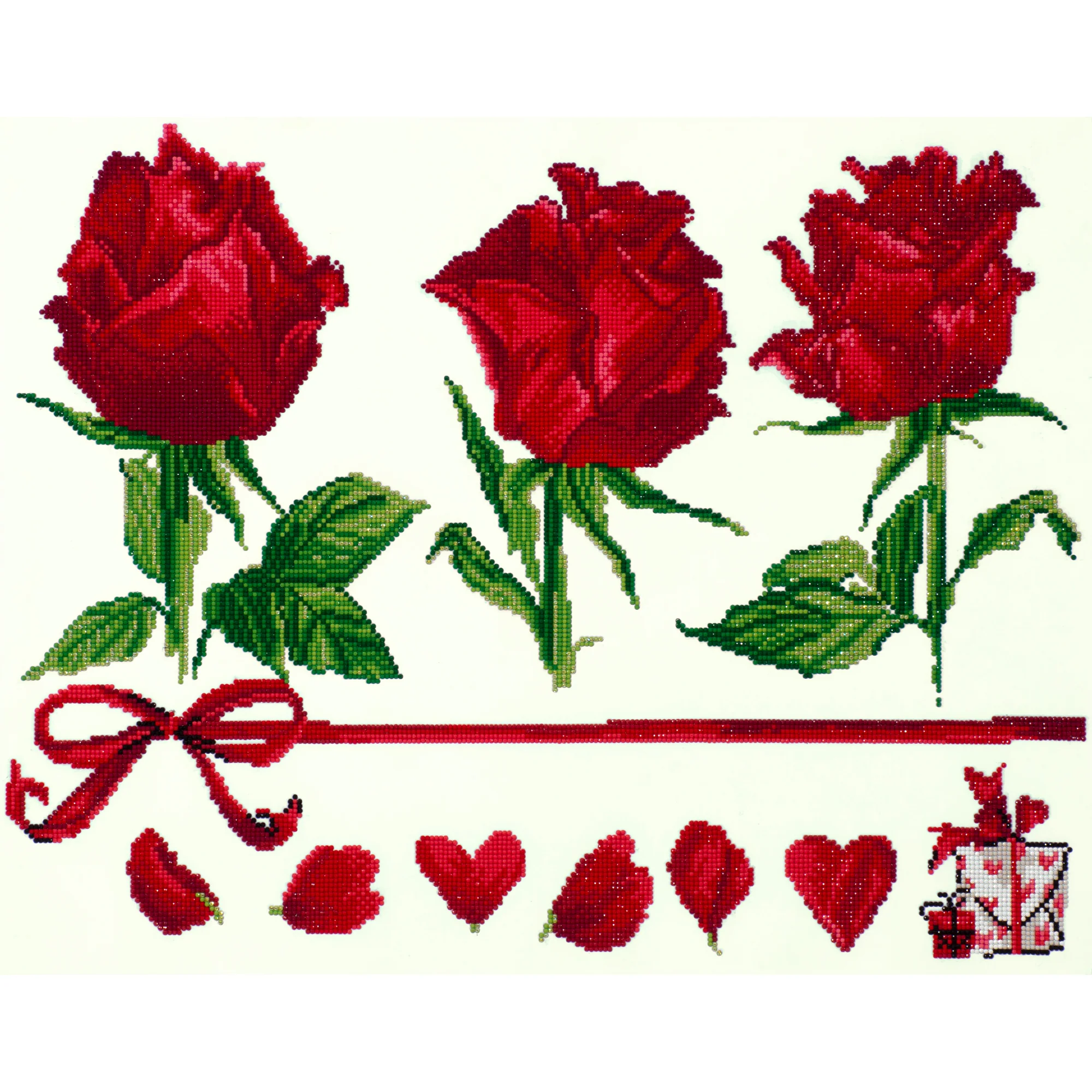 Diamond Dotz Rose Gift - 26.4" x 20.5" - Image 5