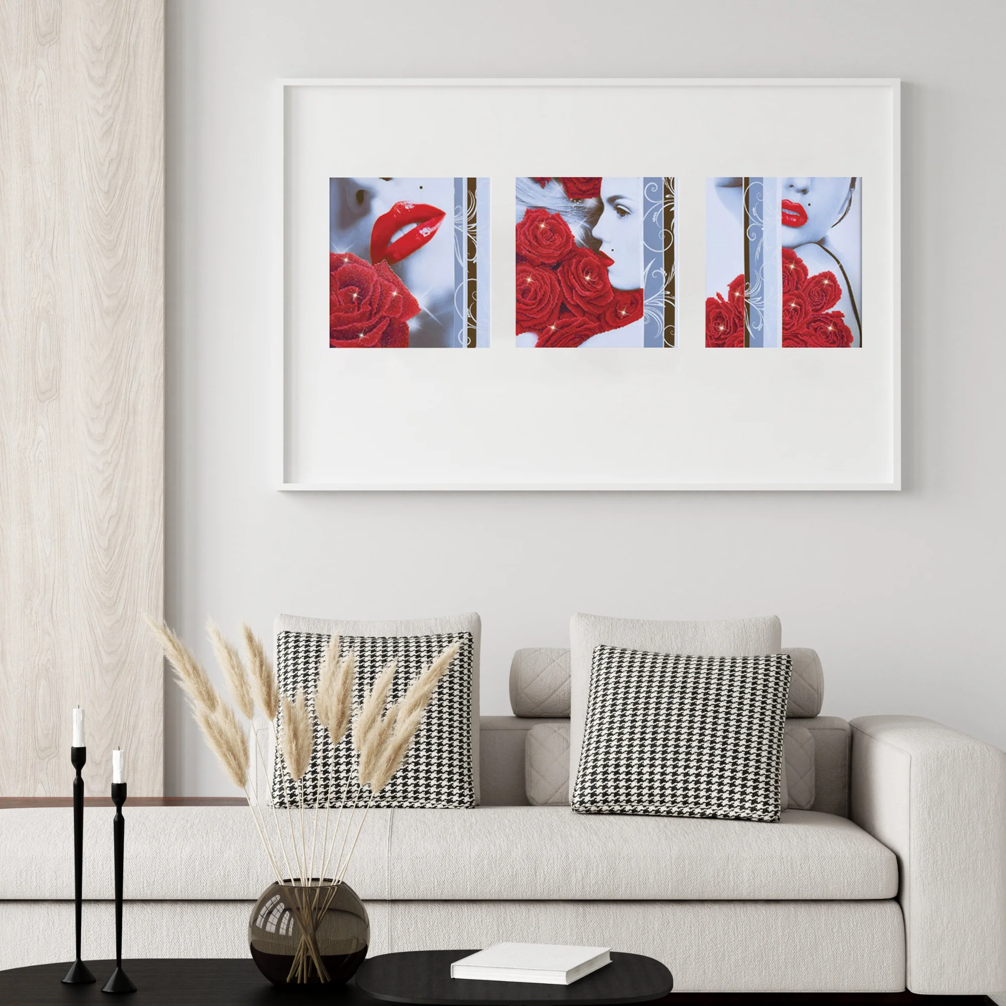 Diamond Dotz Rose Romance - 55.9" x 18.5" - Image 2