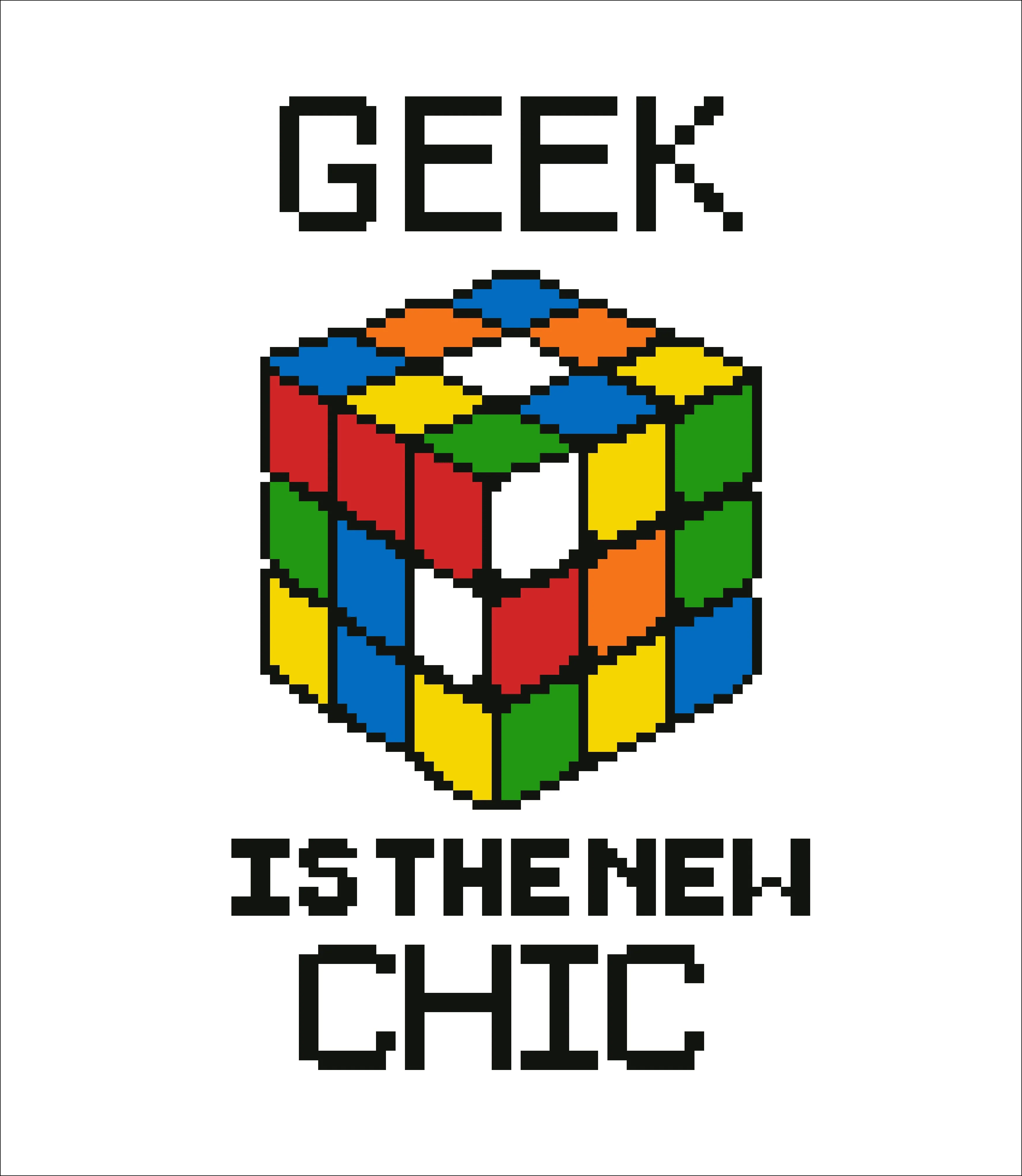 Diamond Dotz Rubik's Geek Chic - 11.8" x 13.5" - Image 2