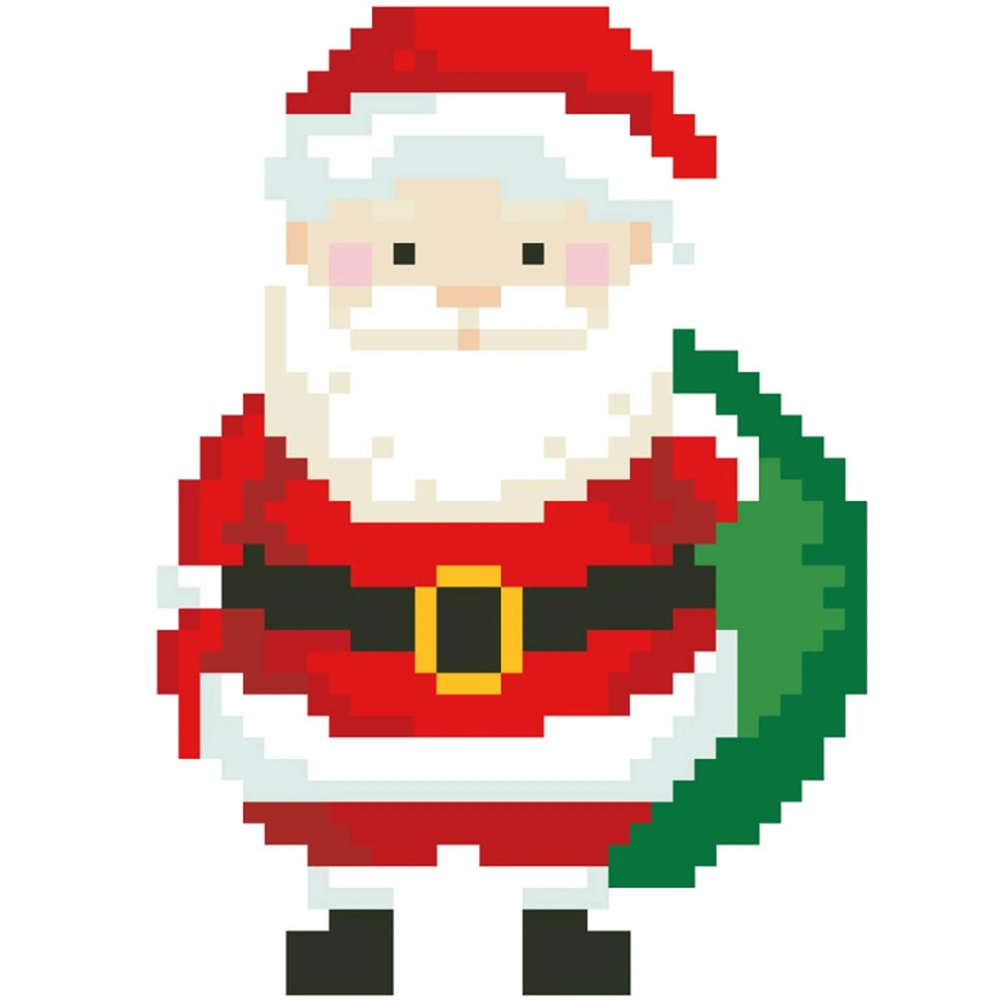 Diamond Dotz Santa Claus Sack - 5.3" x 5.3" - Image 5