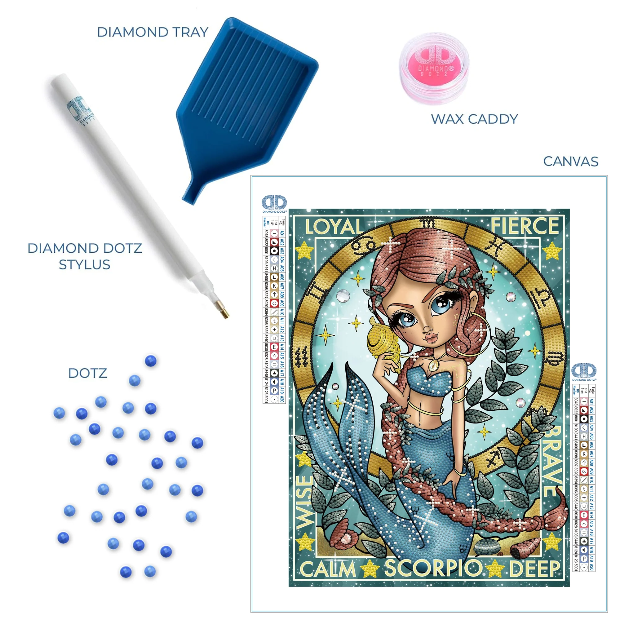 Diamond Dotz Scorpio - 11.8" x 15.8" - Image 5