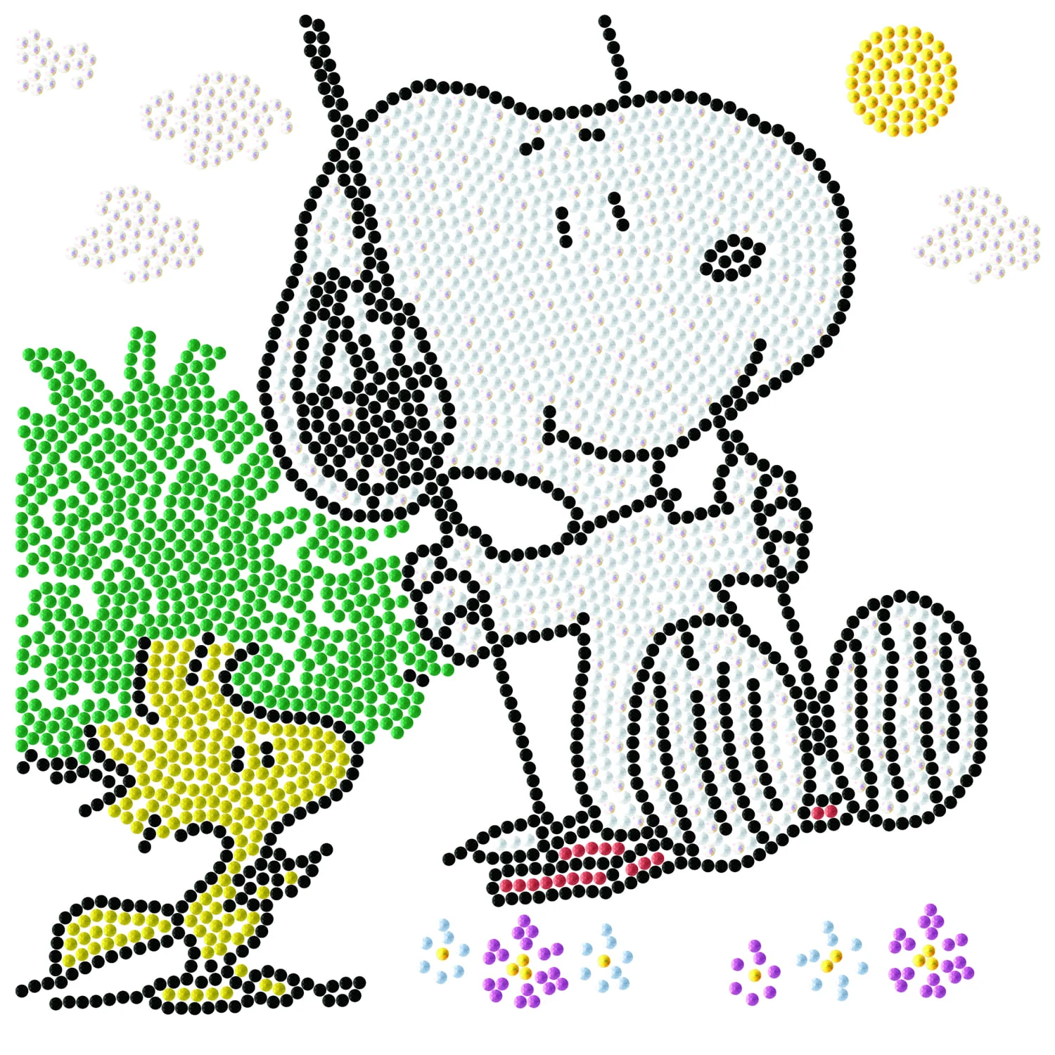 Dotzies Snoopy on the Swing - Image 3