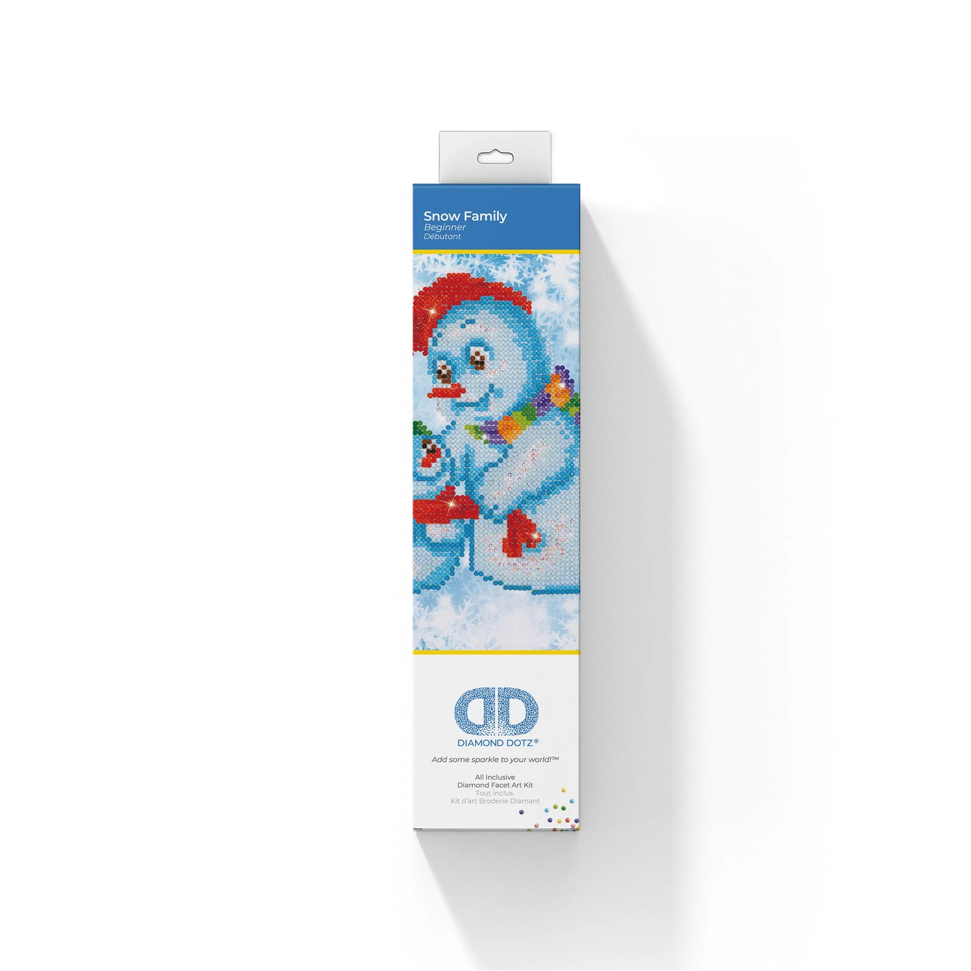 Diamond Dotz Snow Family - 9.1" x 9.8" - Image 2