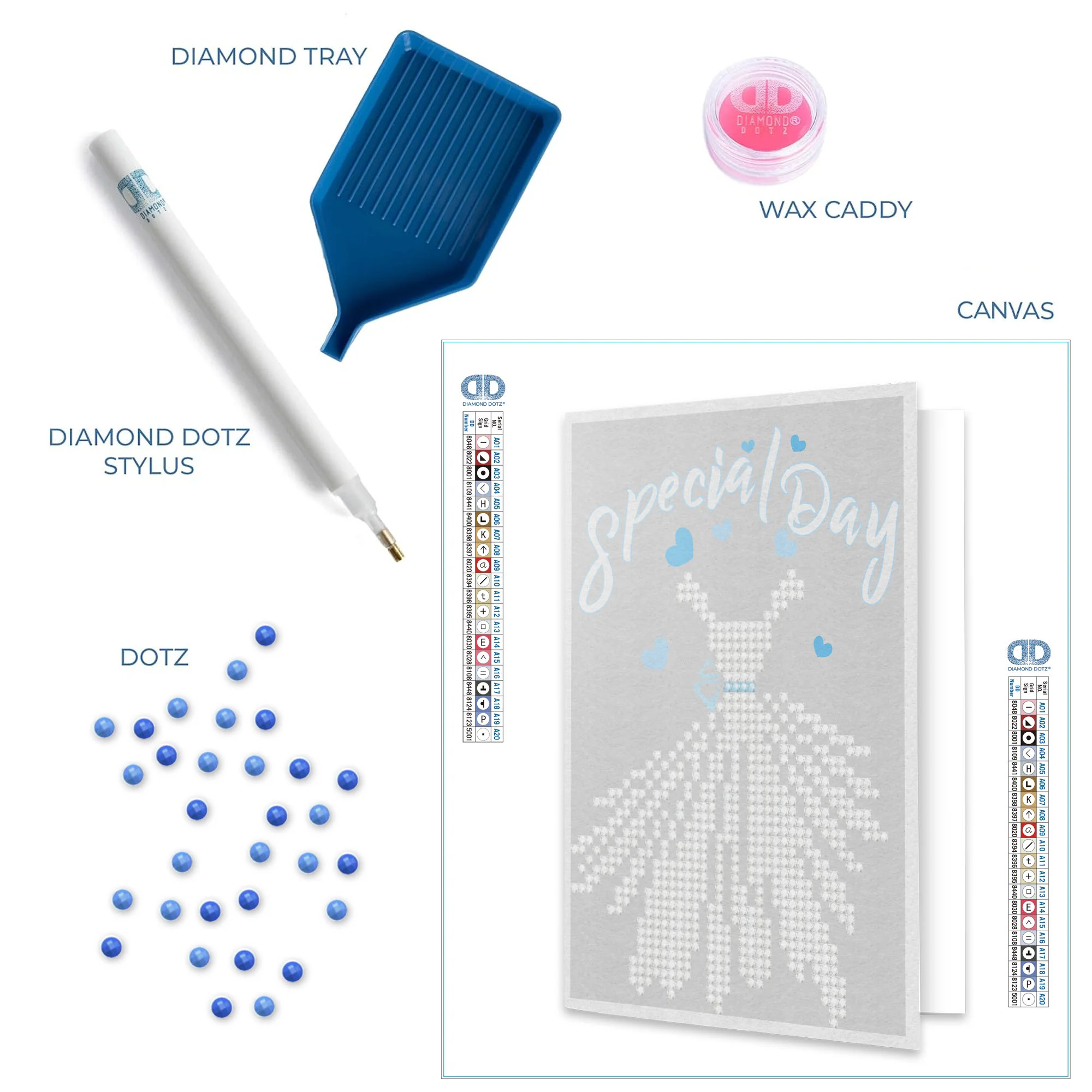 Diamond Dotz Special Day Greeting Card - 5.0" x 7.0" - Image 8