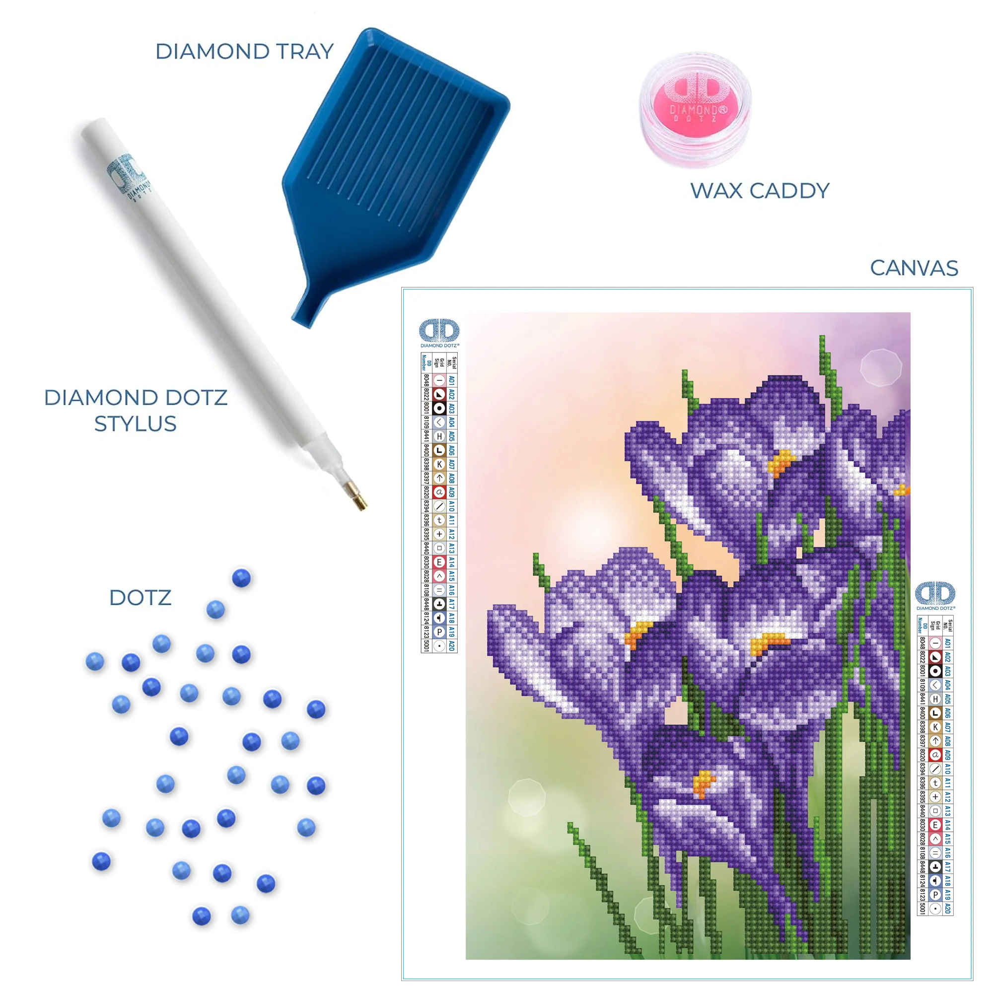 Diamond Dotz Spring Crocus - 12.6" x 8.7" - Image 6