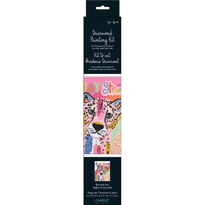 Diamond Dotz Stay Strong - 12.6" x 16.3" - Image 2