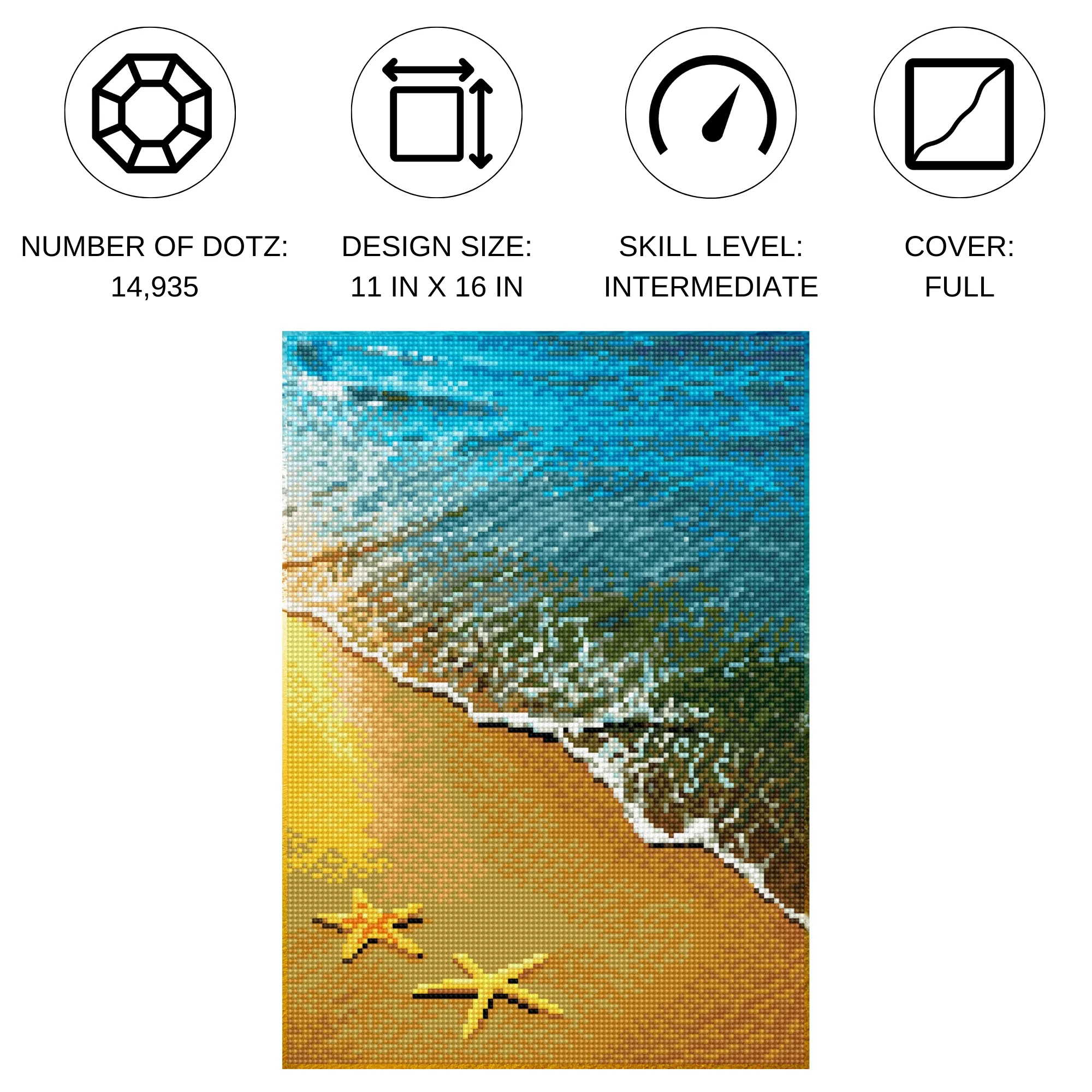 Diamond Dotz Summer Dreams - 11.4" x 16.1" - Image 4