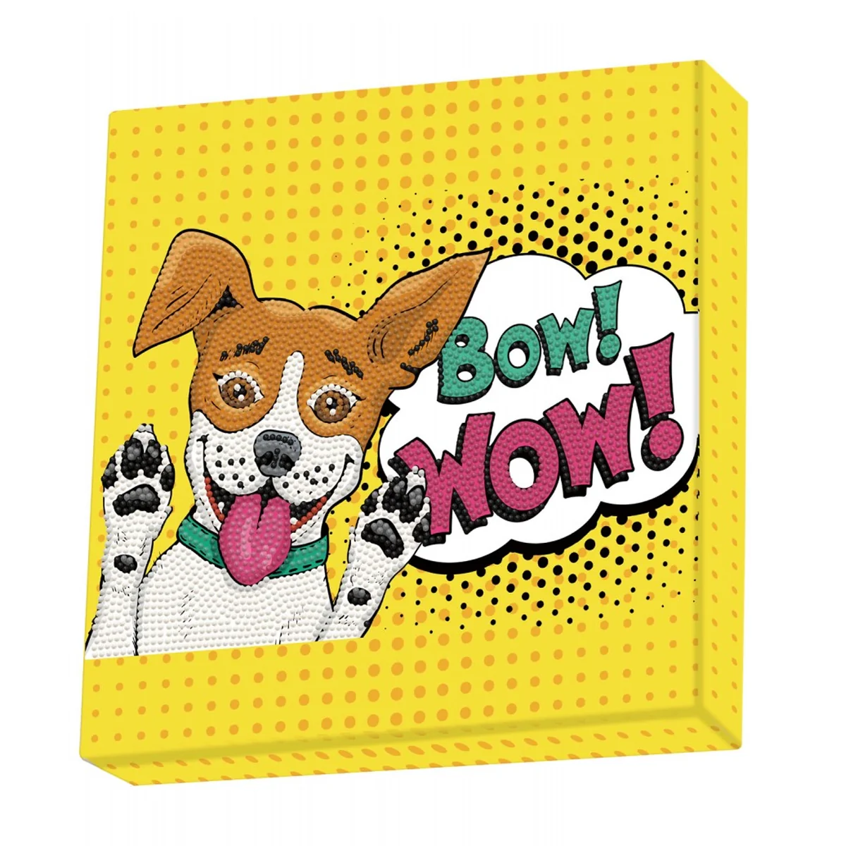 Diamond Dotz Decorative Box Bow! Wow! - 11.0" x 11.0"