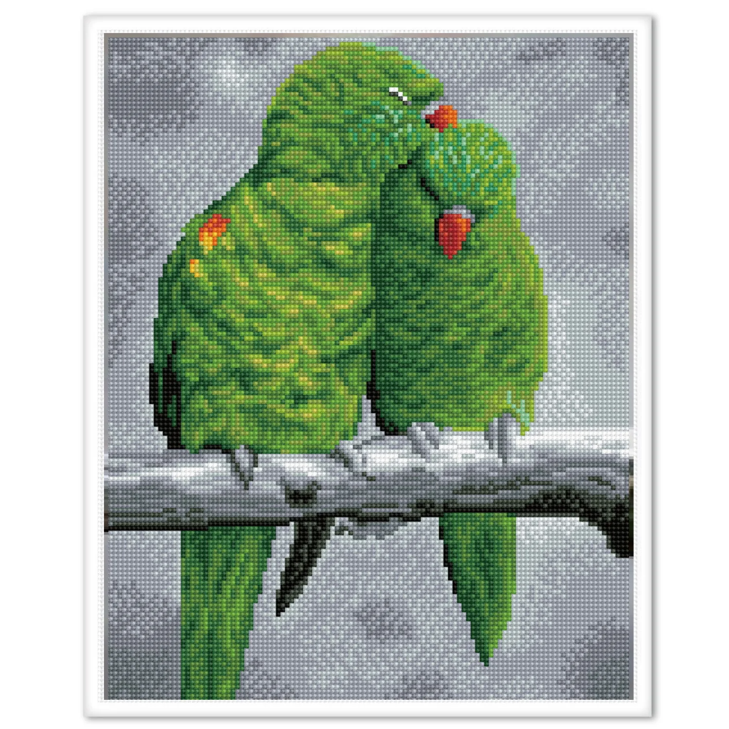 Diamond Dotz Sweet Perch Pre-Framed Kit - 12.2" x 16.1" - Image 2