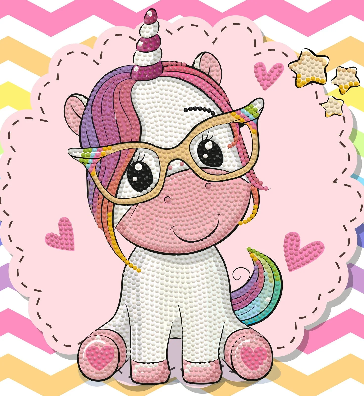 Diamond Dotz Sweet Studycorn - 9.1" x 9.8"