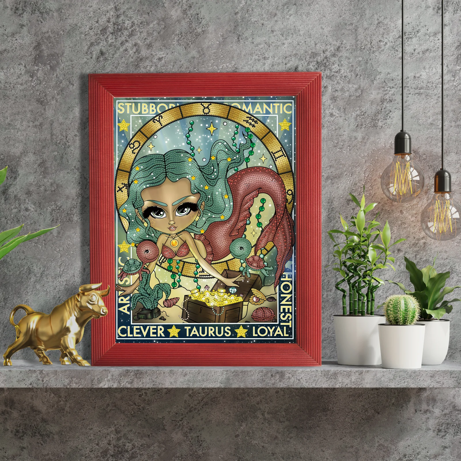 Diamond Dotz Taurus - 11.8" x 15.8" - Image 2