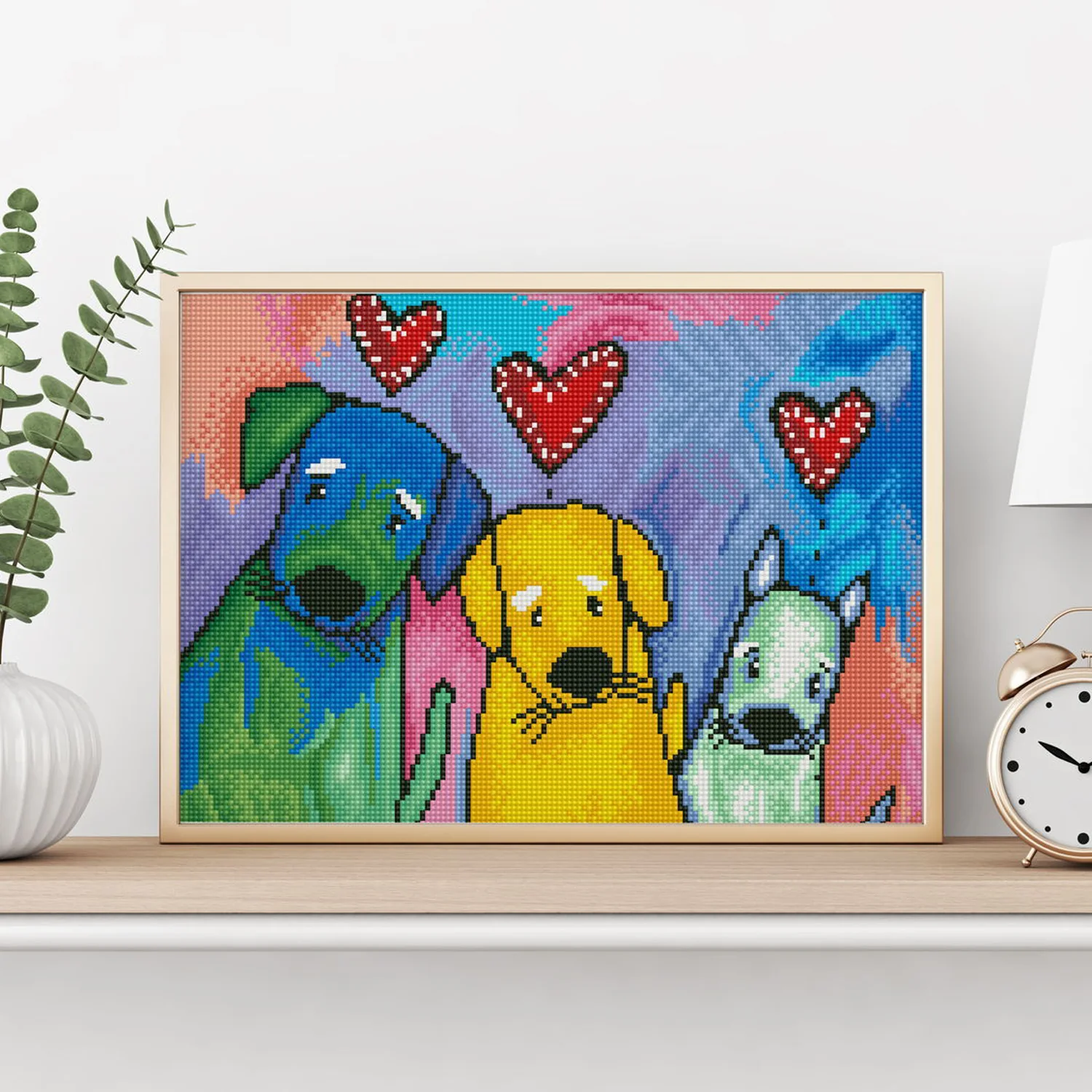 Diamond Dotz Three Amigos - 16.5" x 12.6" - Image 2