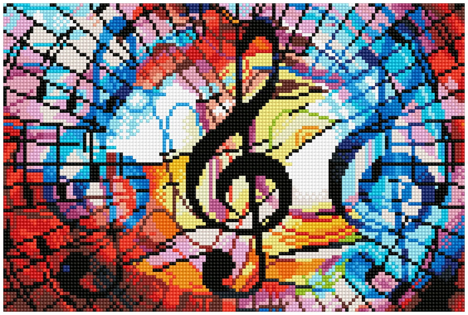 Diamond Dotz Triple Treble - 15.8" x 10.6"