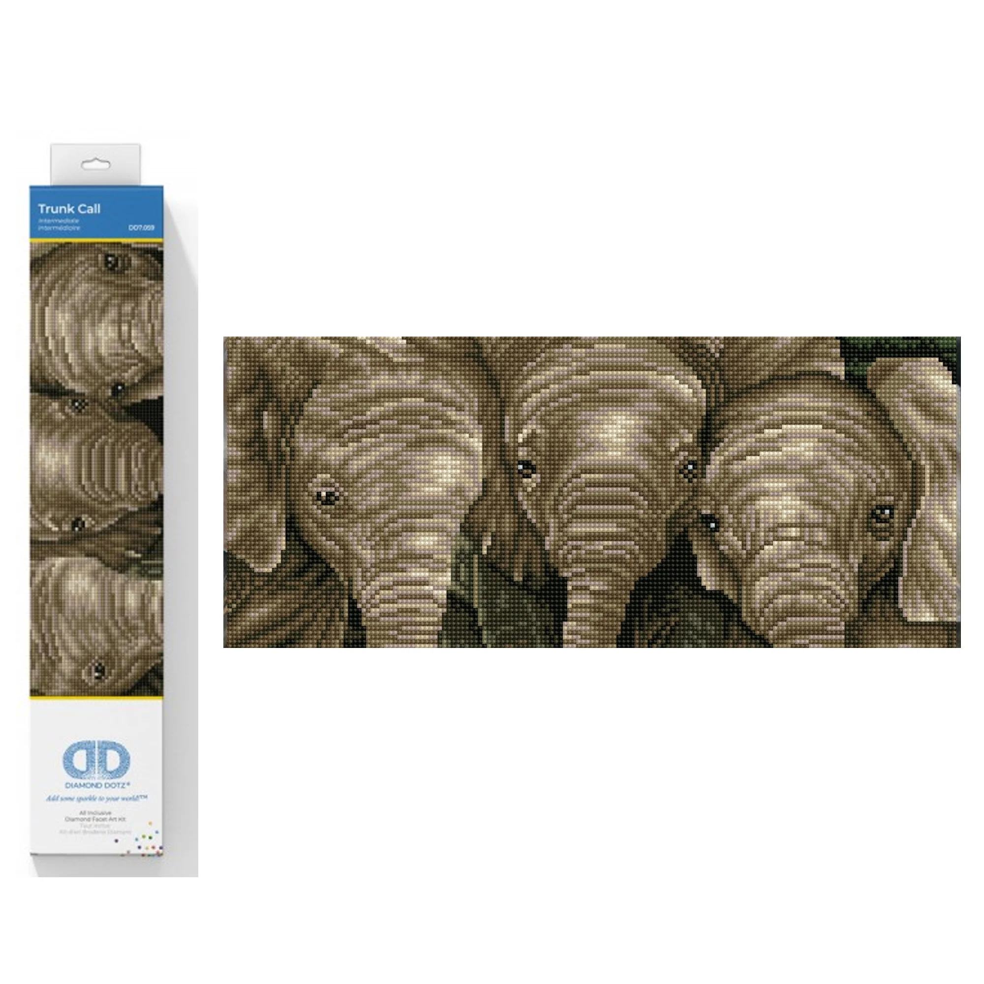 Diamond Dotz Trunk Call - 10.4" x 18.3" - Image 7