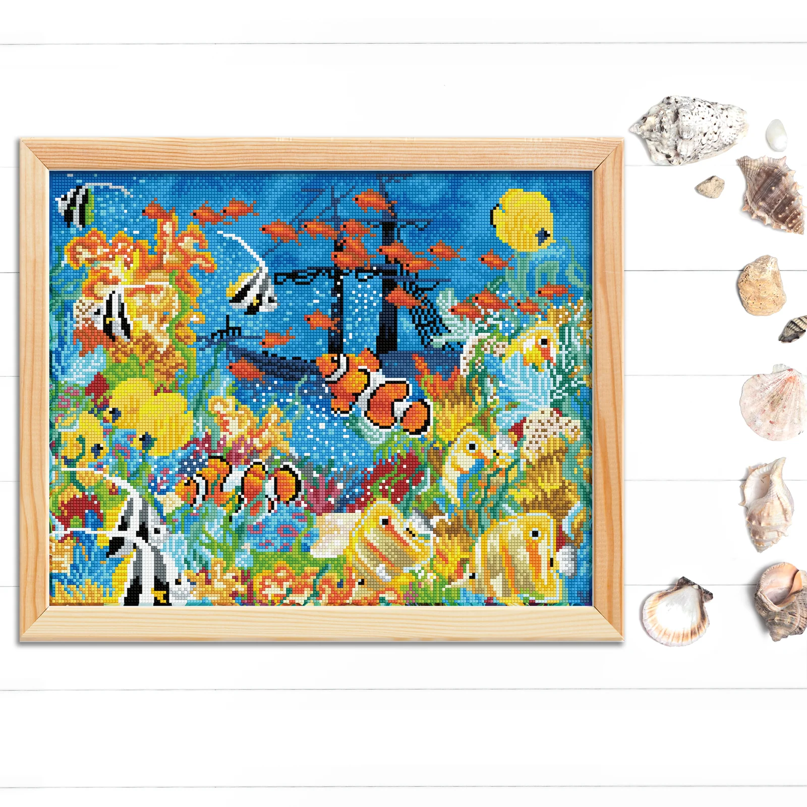 Diamond Dotz Underwater Paradise - 20.1" x 16.1" - Image 2