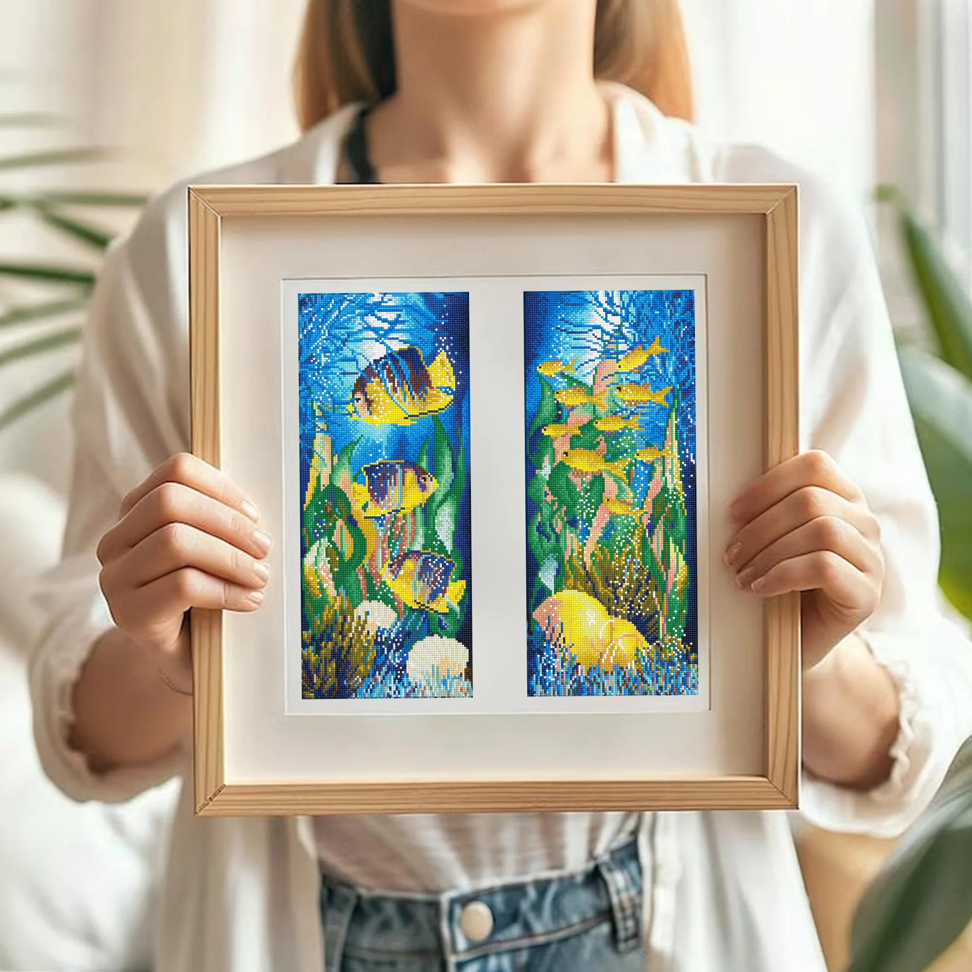 Diamond Dotz Underwater Scene - 20.1" x 20.5" - Image 4