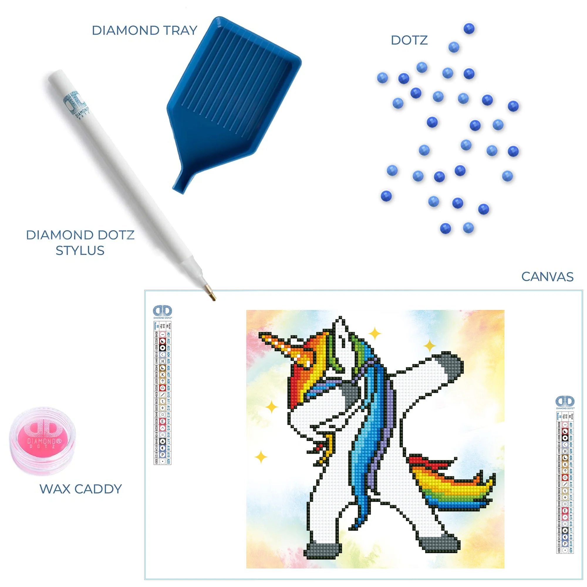 Diamond Dotz Uni Dab - 9.1" x 9.1" - Image 6