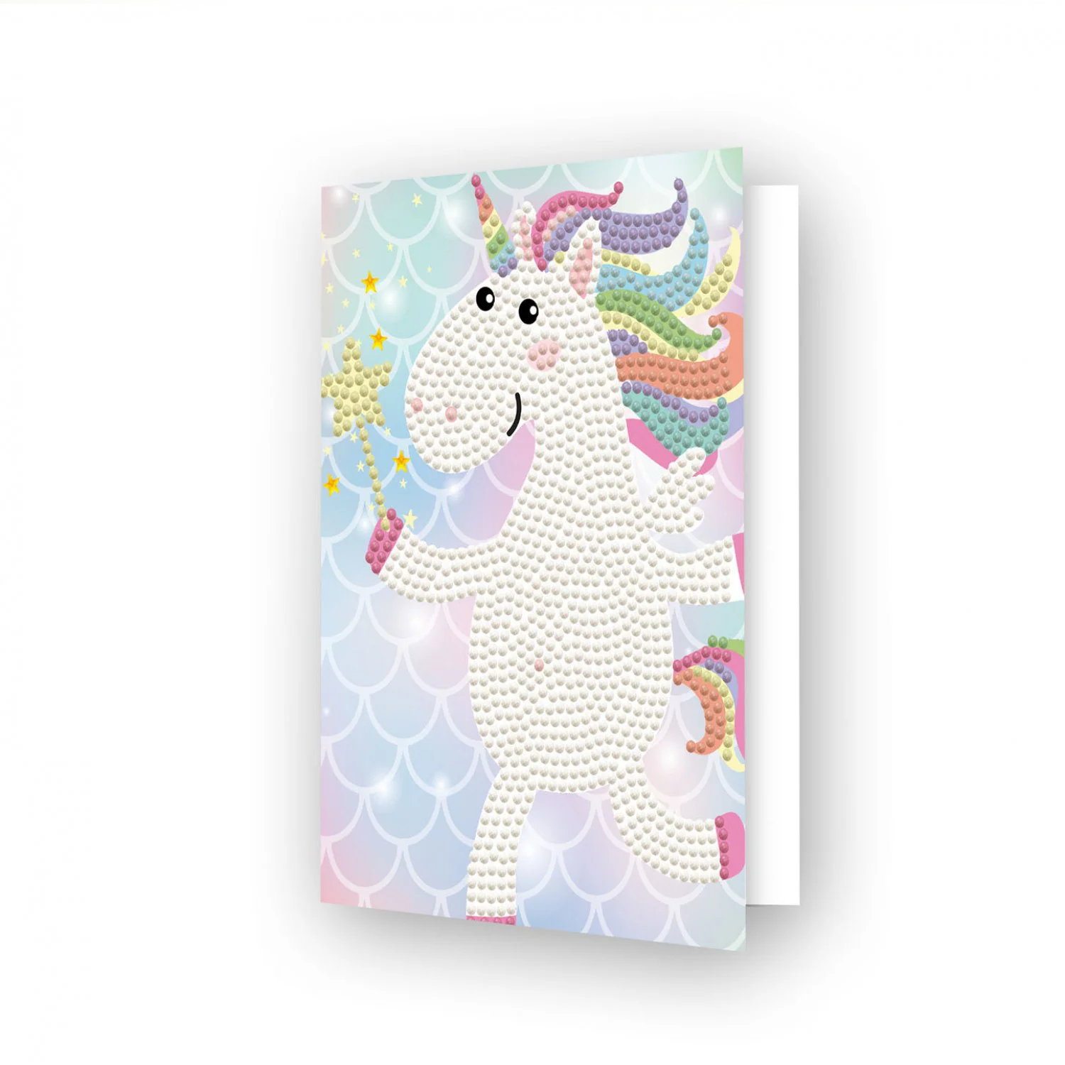 Diamond Dotz Unicorn Wish Greeting Card - 5.0" x 7.0"