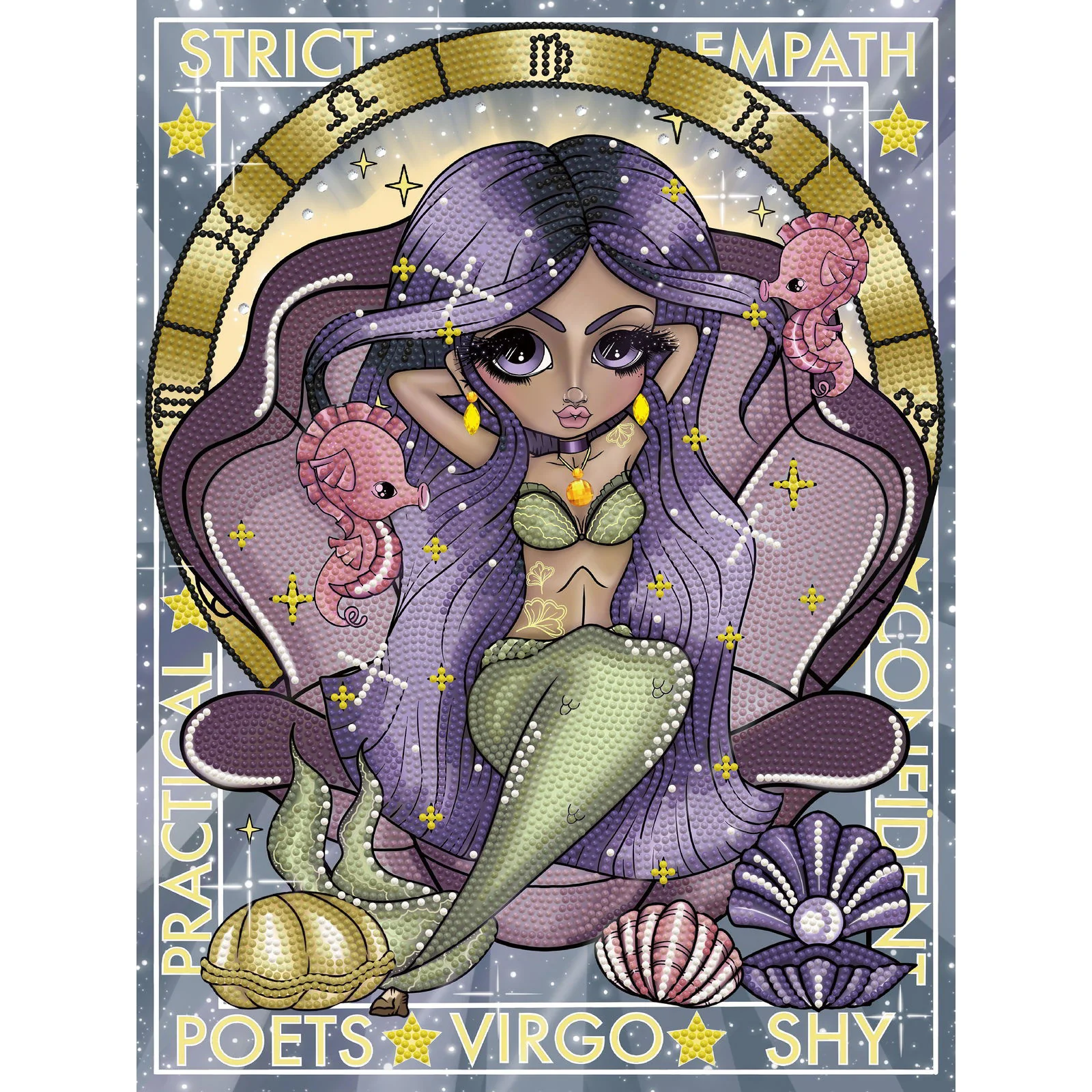 Diamond Dotz Virgo - 11.8" x 15.8" - Image 6
