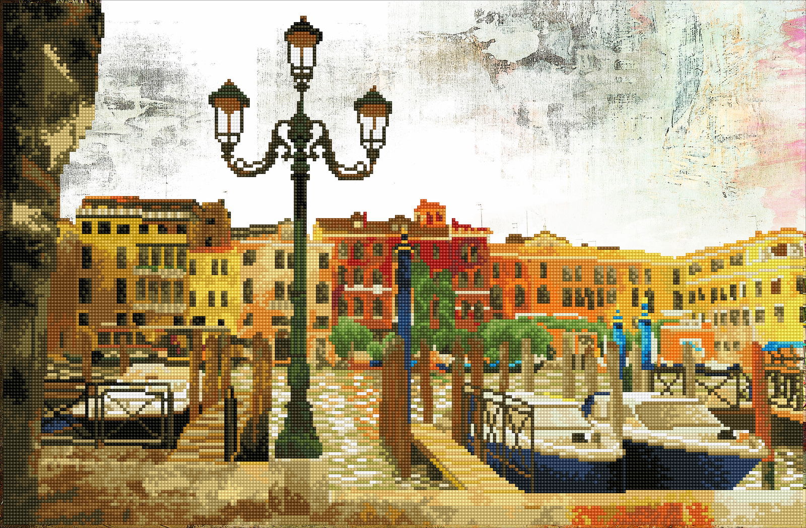 Diamond Dotz Waiting for Passengers - 28.4" x 18.5"