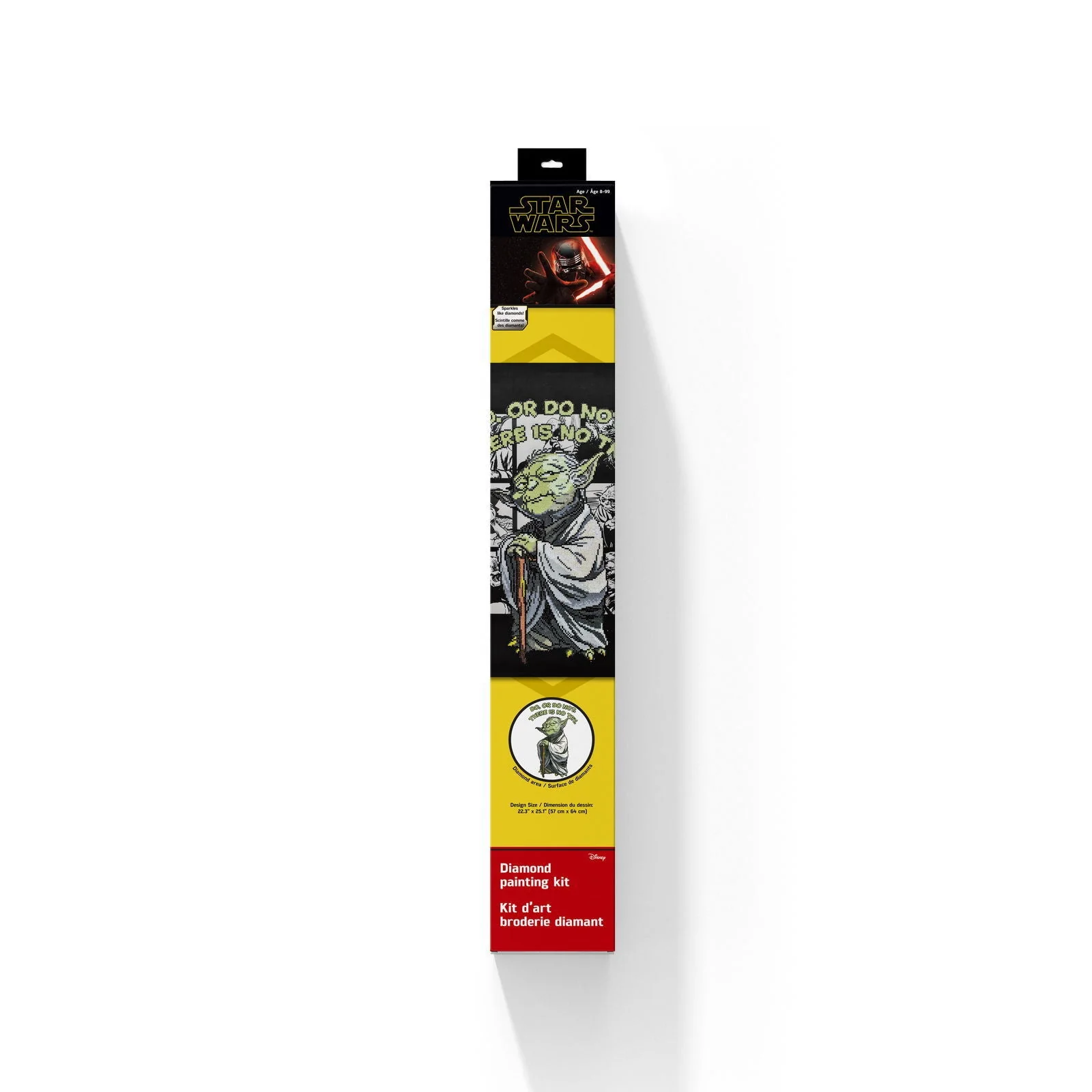 Diamond Dotz Yoda - 22.4" x 25.2" - Image 3