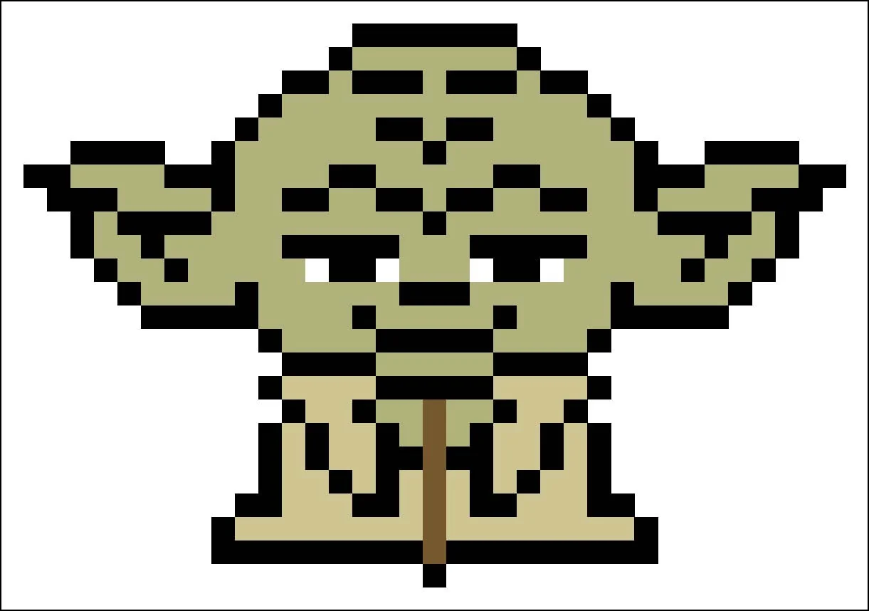 Diamond Dotz Yoda Fun - 3.9" x 3.9" - Image 3