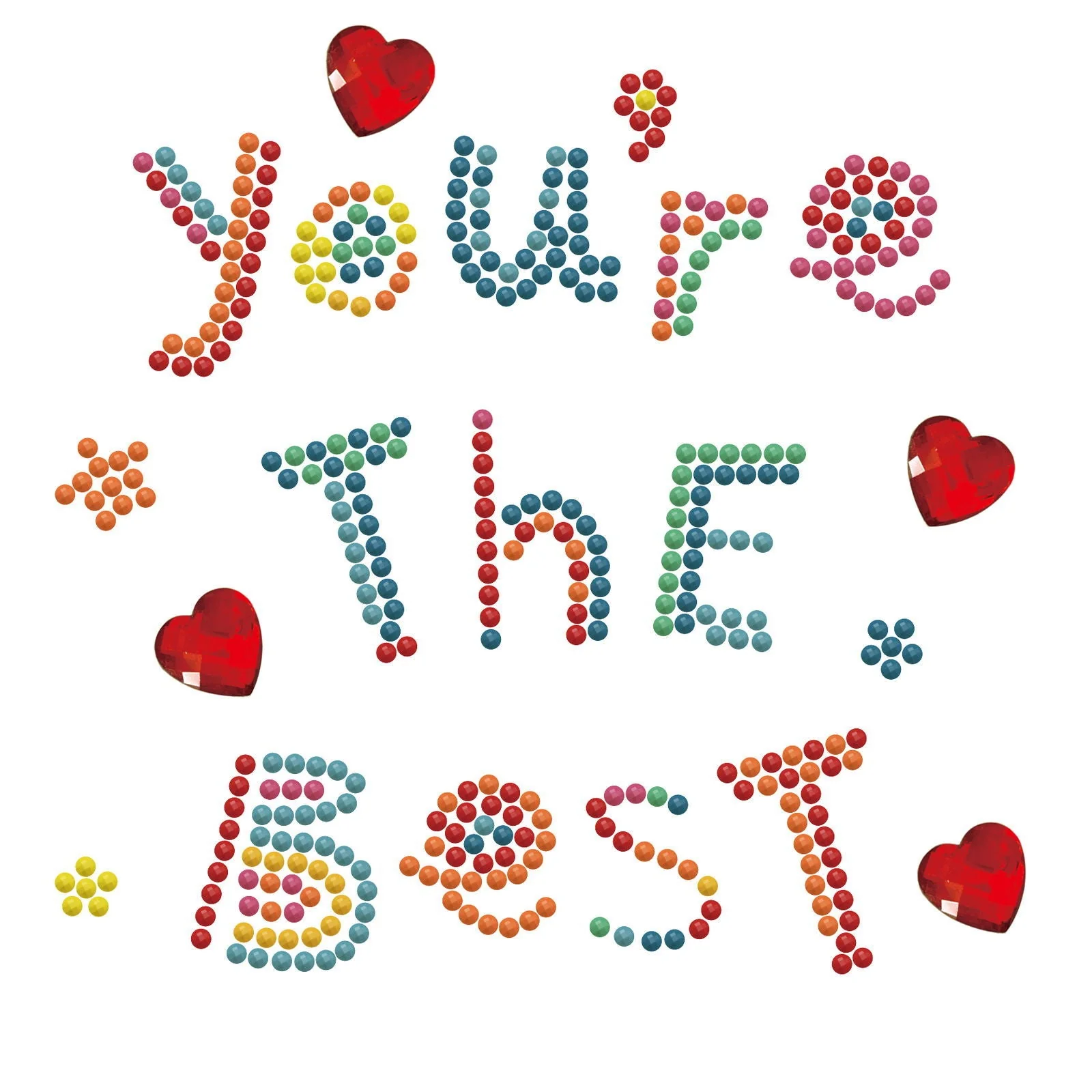 Diamond Dotz Decorative Box You're the Best Dotz Box – 12.6" x 12.6" - Image 3