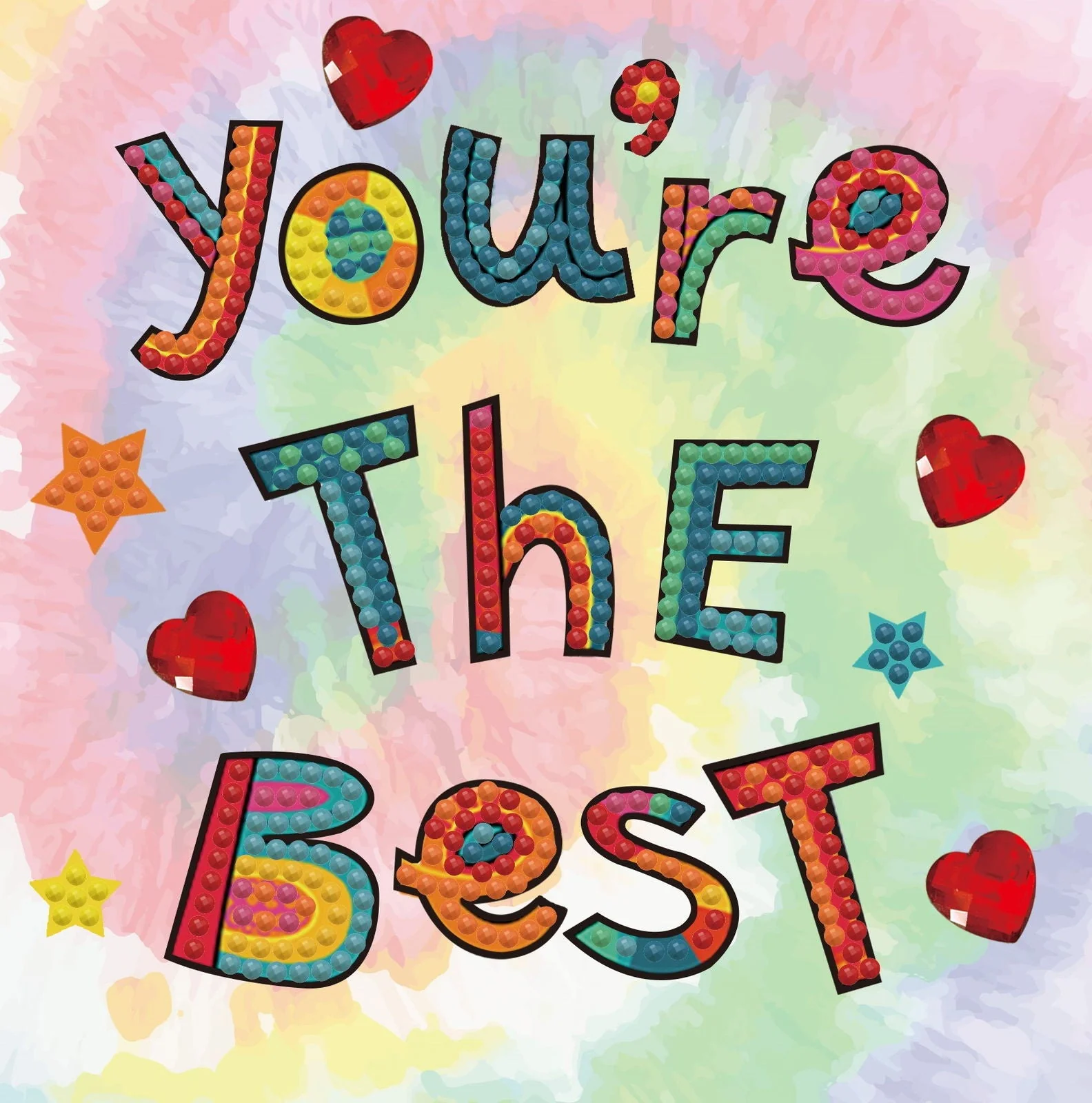 Diamond Dotz Decorative Box You're the Best Dotz Box – 12.6" x 12.6" - Image 4
